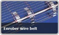 Enrober wire belt